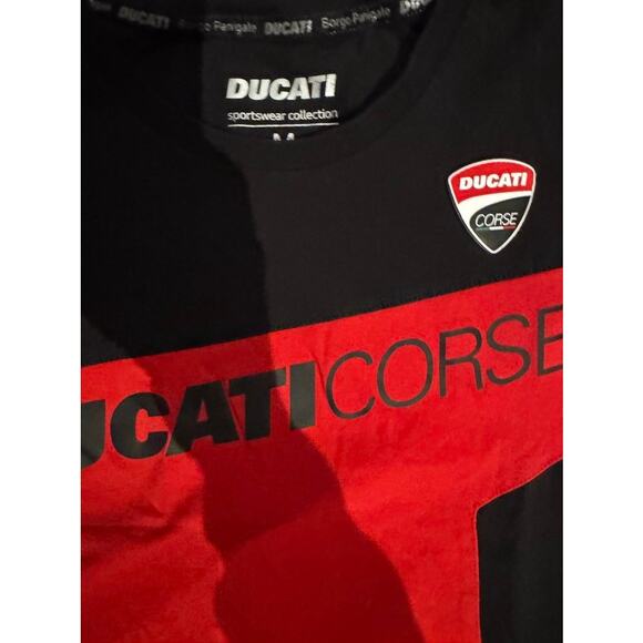 Ducati Corse Racing T-Shirt Men’s Medium Red Black MotoGP Graphic Tee - Picture 5 of 8